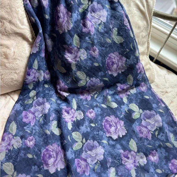 548. Cold water Creek Floral Two-Piece Set Size 8 - Picture 4 of 6